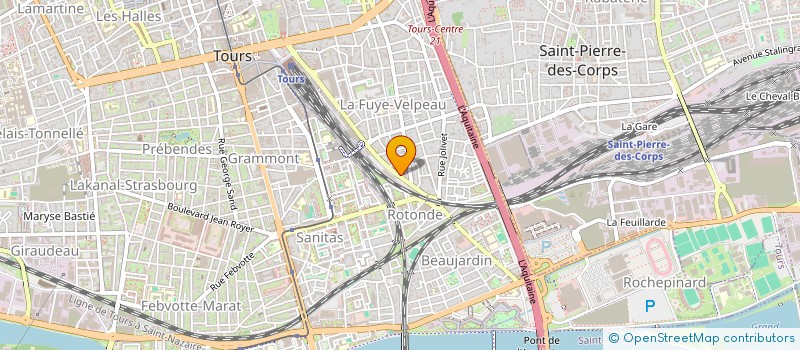 localisation de l'entreprise MONSIEUR AMADOU DIOGO DIALLO  TOURS