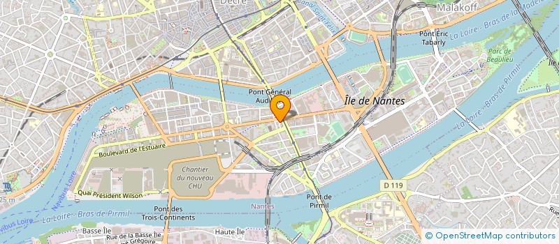 localisation de l'entreprise MONSIEUR AMADOU DIOP à NANTES
