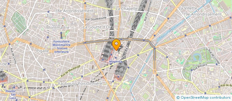 localisation de l'entreprise MONSIEUR AMADOU DOUCOURE  PARIS