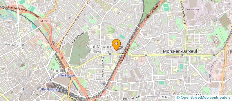 localisation de l'entreprise MONSIEUR AMADOU DRAME à LILLE