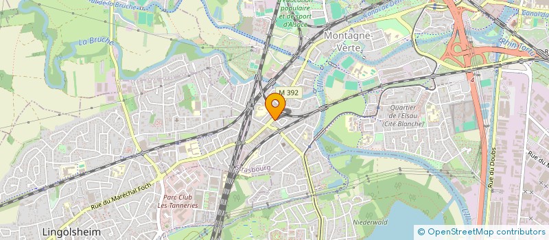 localisation de l'entreprise MONSIEUR AMADOU DRAME  STRASBOURG