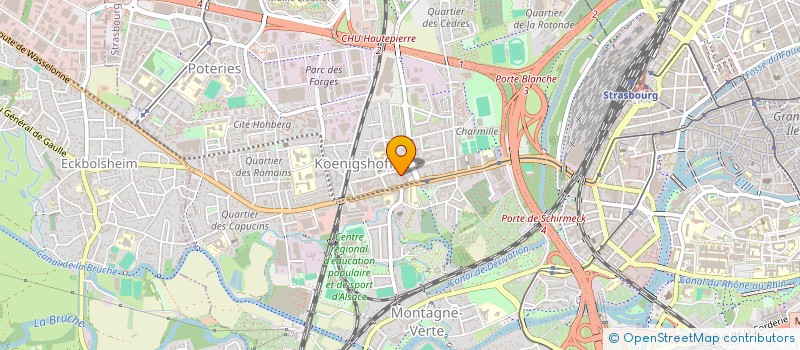 localisation de l'entreprise MONSIEUR AMADOU FALL à STRASBOURG