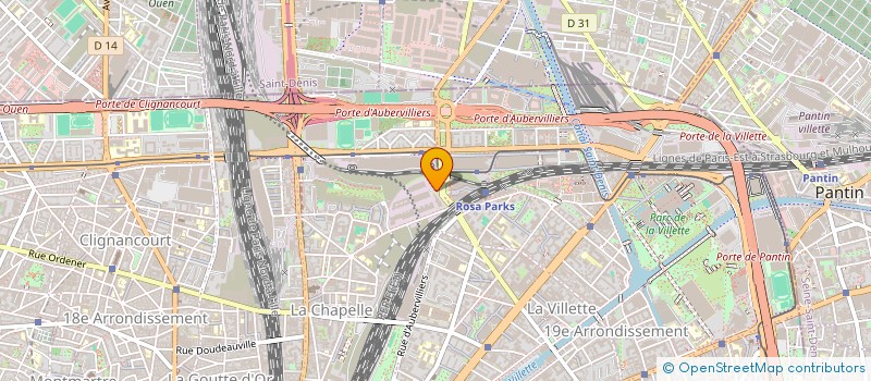 localisation de l'entreprise MONSIEUR AMADOU GUEYE  PARIS