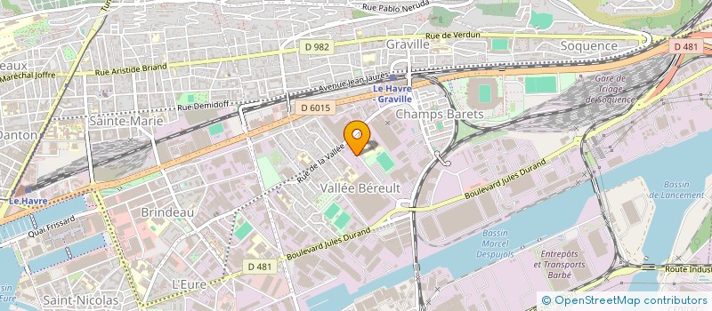 localisation de l'entreprise MONSIEUR AMADOU GUISSE à LE HAVRE