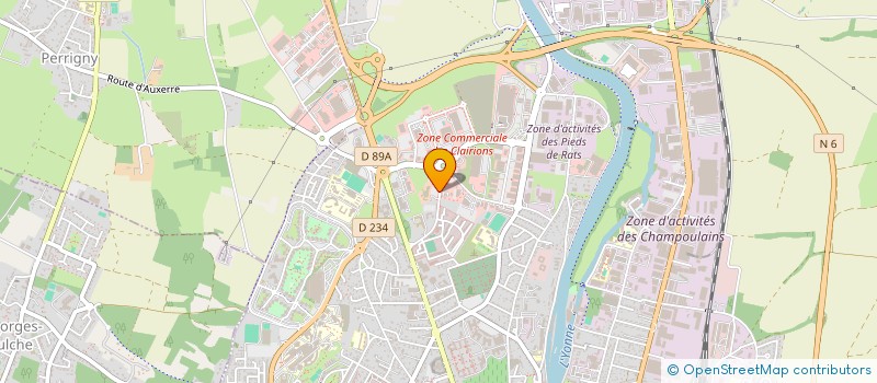 localisation de l'entreprise MONSIEUR AMADOU ISSA BOCOUM à AUXERRE