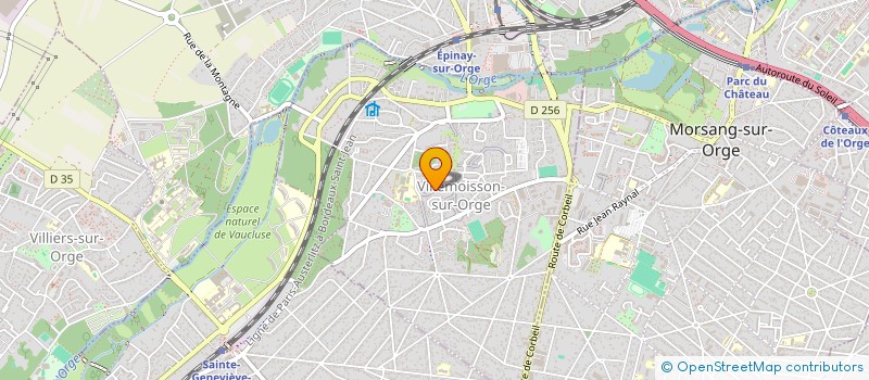 localisation de l'entreprise MONSIEUR AMADOU KAMAGATE à VILLEMOISSON-SUR-ORGE