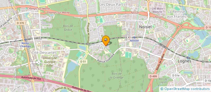 localisation de l'entreprise MONSIEUR AMADOU KONE  CHAMPS-SUR-MARNE