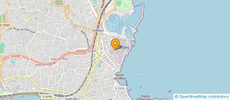 localisation de l'entreprise MONSIEUR AMADOU MAMADOU WANE à ANTIBES