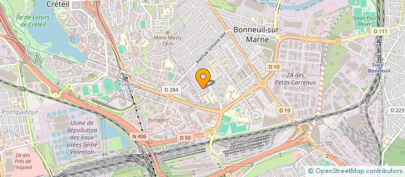 localisation de l'entreprise MONSIEUR AMADOU MEITE  BONNEUIL-SUR-MARNE