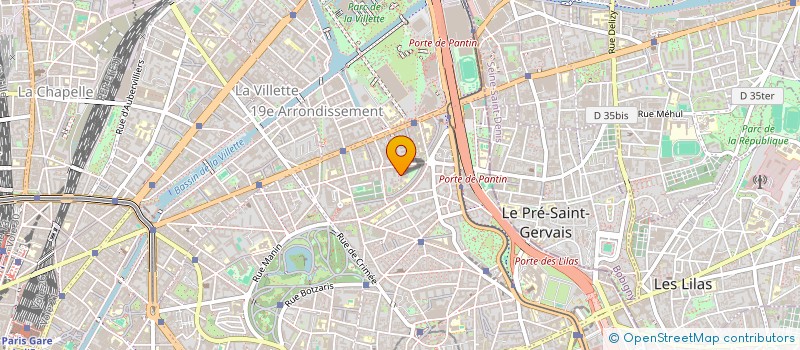 localisation de l'entreprise MONSIEUR AMADOU MOULIEM LINDOU  PARIS