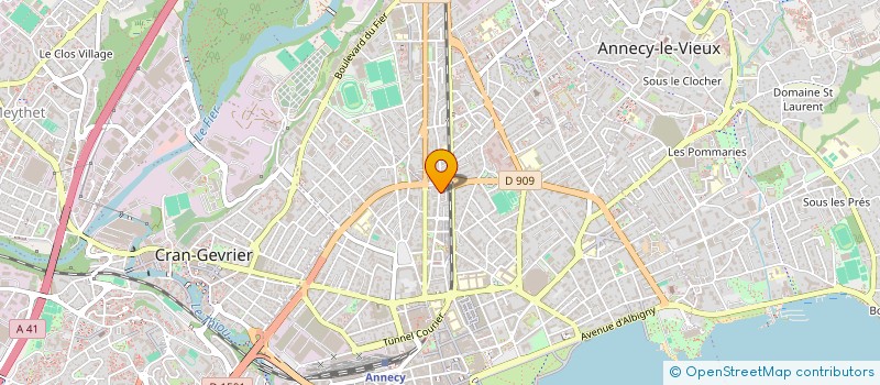 localisation de l'entreprise MONSIEUR AMADOU NDIAYE  ANNECY