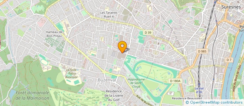 localisation de l'entreprise MONSIEUR AMADOU OURY BAH  CHATENAY-MALABRY