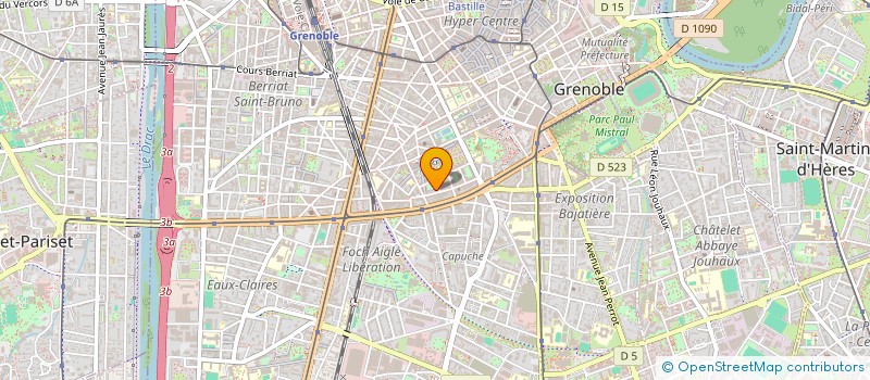 localisation de l'entreprise MONSIEUR AMADOU SECK à GRENOBLE