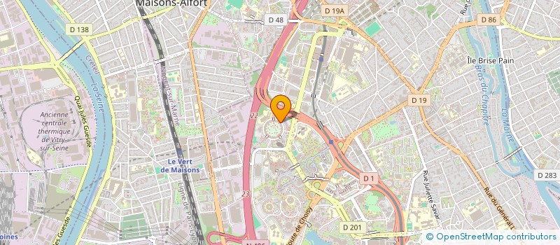 localisation de l'entreprise MONSIEUR AMADOU SOGOBA  CRETEIL