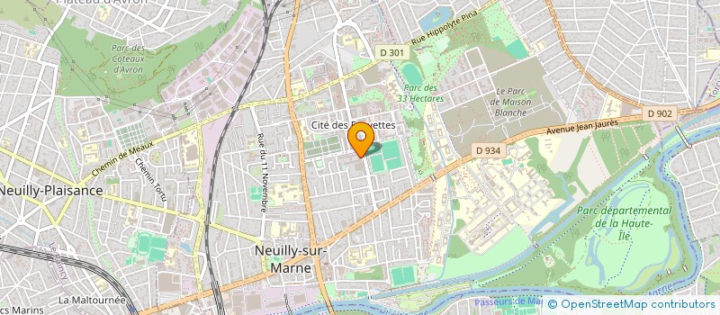 localisation de l'entreprise MONSIEUR AMADOU SOW à NEUILLY-SUR-MARNE