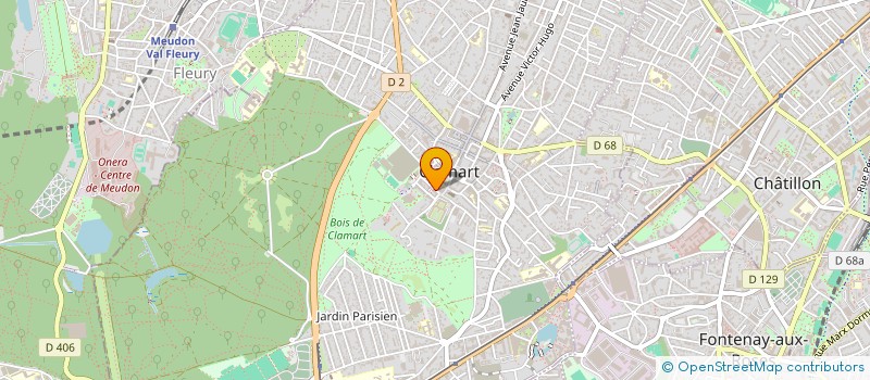localisation de l'entreprise MONSIEUR AMADOU SY à CLAMART