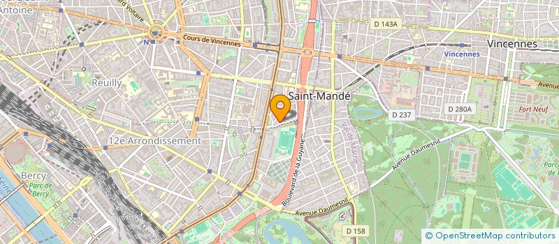 localisation de l'entreprise MONSIEUR AMADOU SYLLA  PARIS