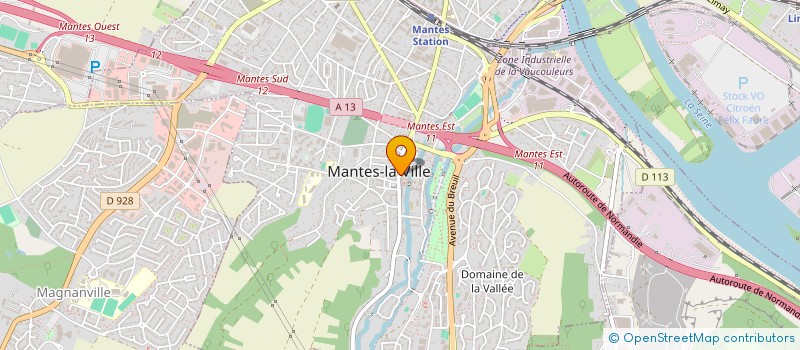 localisation de l'entreprise MONSIEUR AMADOU THIAM  MANTES-LA-VILLE