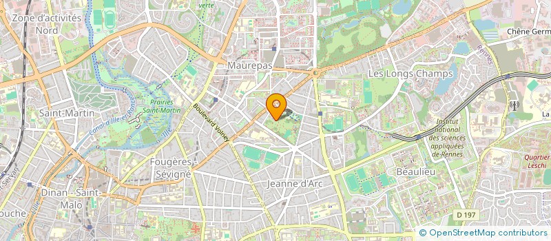 localisation de l'entreprise MONSIEUR AMADOU-TIJDIANE ANNE  RENNES