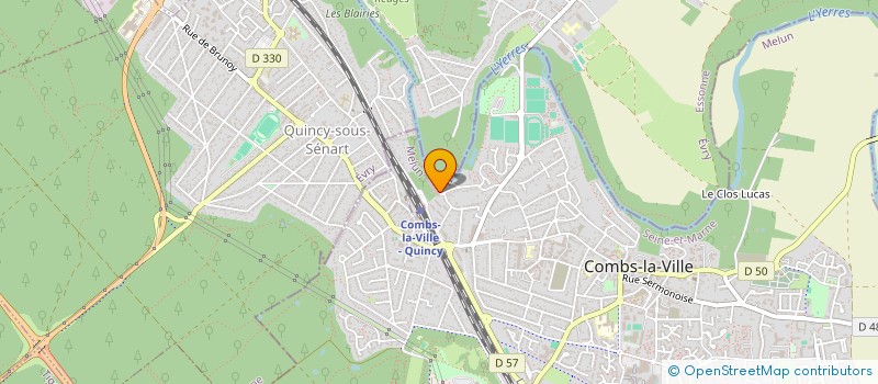 localisation de l'entreprise MONSIEUR AMADOU TOURE  COMBS-LA-VILLE