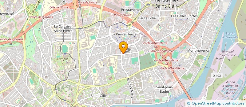 localisation de l'entreprise MONSIEUR AMADOU TRAORE à CAEN