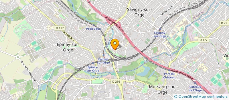 localisation de l'entreprise MONSIEUR AMADOU TRAORE à SAVIGNY-SUR-ORGE