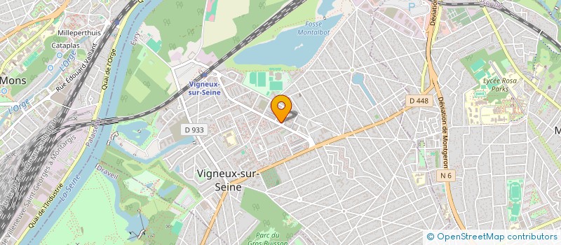 localisation de l'entreprise MONSIEUR AMADOU YANOGA à VIGNEUX-SUR-SEINE