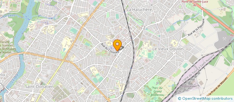 localisation de l'entreprise MONSIEUR AMADOU YAYA BAH à NANTES