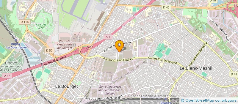 localisation de l'entreprise MONSIEUR AMADOU YOUNOUSS à LE BLANC-MESNIL