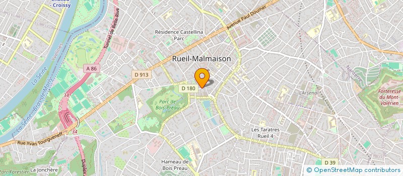 localisation de l'entreprise MONSIEUR AMADU CAMARA à RUEIL-MALMAISON