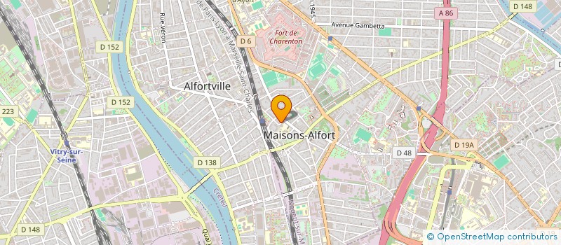 localisation de l'entreprise MONSIEUR AMADU DEME  MAISONS-ALFORT