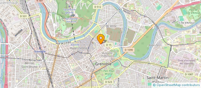 localisation de l'entreprise MONSIEUR AMADU DJALO  GRENOBLE