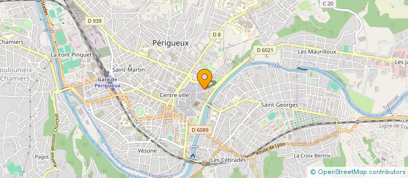 localisation de l'entreprise MONSIEUR AMADY KEITA  PERIGUEUX