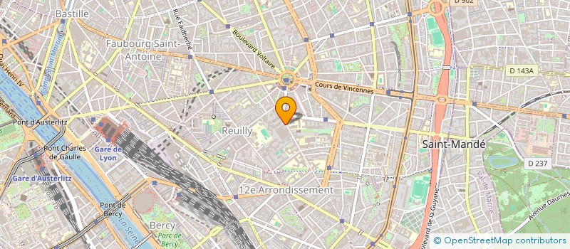 localisation de l'entreprise MONSIEUR AMADY KONE  PARIS