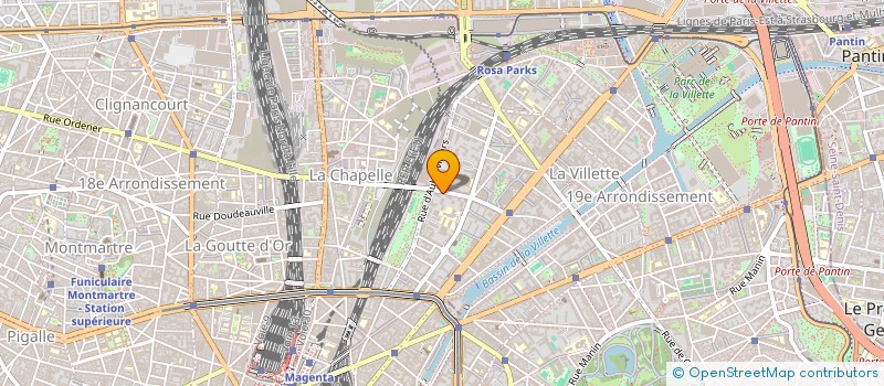 localisation de l'entreprise MONSIEUR AMADY NASSOKHO  PARIS