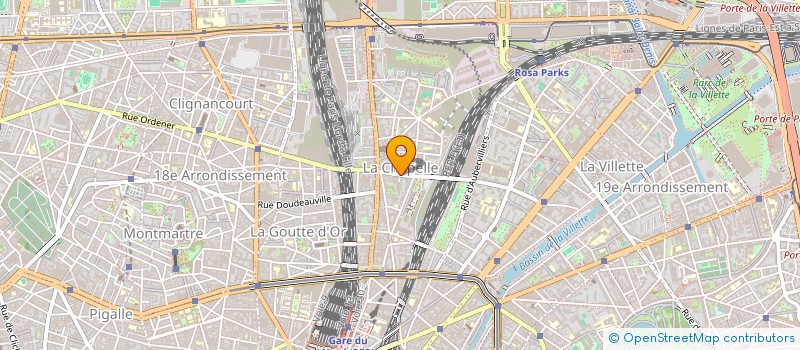 localisation de l'entreprise MONSIEUR AMADY NDAO  PARIS