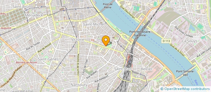 localisation de l'entreprise MONSIEUR AMAEL ASSEMIEN KOUAKOU  BORDEAUX