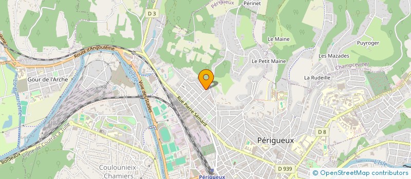 localisation de l'entreprise MONSIEUR AMAEL CRUCHON à PERIGUEUX