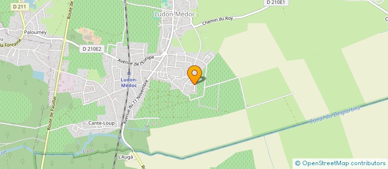 localisation de l'entreprise MONSIEUR AMAEL FALAMI à LUDON-MEDOC