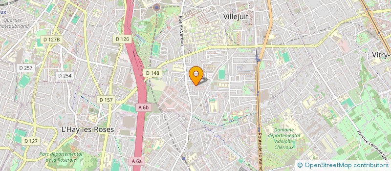 localisation de l'entreprise MONSIEUR AMAEL LAKRIB à VILLEJUIF