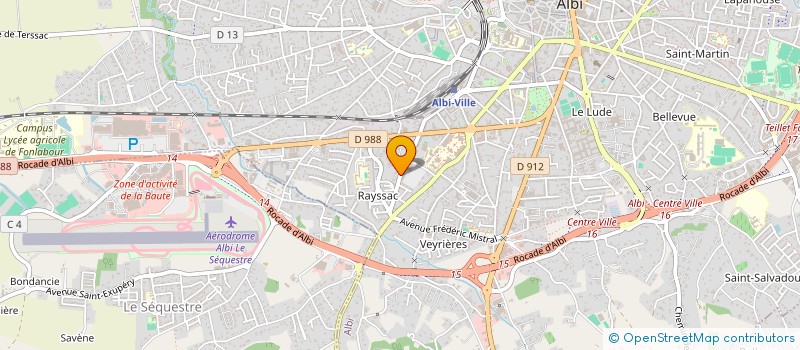localisation de l'entreprise MONSIEUR AMAEL PINAULT à ALBI