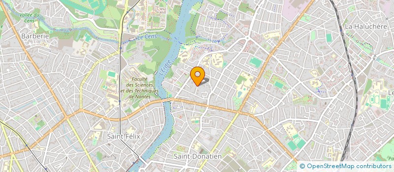 localisation de l'entreprise MONSIEUR AMAEL RECHIN  NANTES