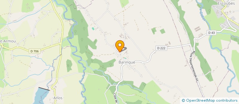 localisation de l'entreprise MONSIEUR AMAEL SOHAHONG-KOMBET  BARINQUE