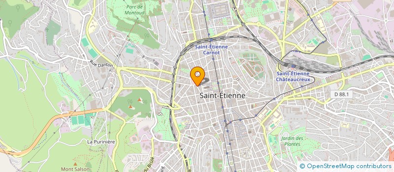 localisation de l'entreprise MONSIEUR AMAIUR ARRETCHE  SAINT-ETIENNE