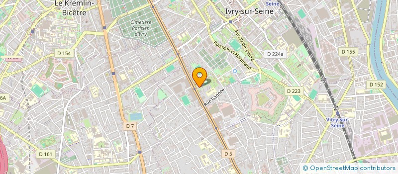 localisation de l'entreprise MONSIEUR AMAL AMAL BASID  IVRY-SUR-SEINE