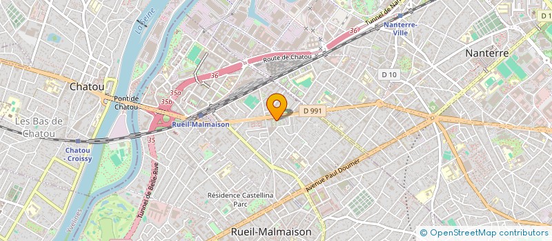 localisation de l'entreprise MONSIEUR AMAL BOUYESS à RUEIL-MALMAISON