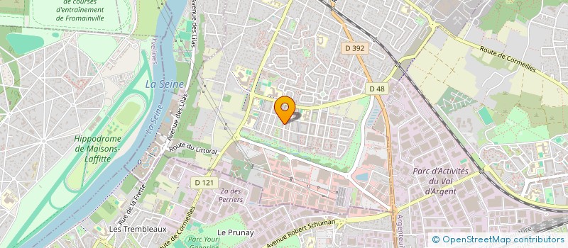 localisation de l'entreprise MONSIEUR AMALARAJA THANGARAJAH  CORMEILLES-EN-PARISIS