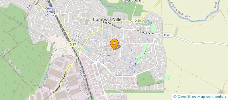 localisation de l'entreprise MONSIEUR AMALATHAS ANOZAN  COMBS-LA-VILLE