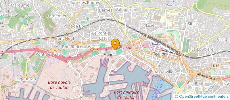 localisation de l'entreprise MONSIEUR AMALIO SANTIAGO  TOULON