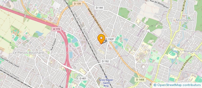 localisation de l'entreprise MONSIEUR AMALLAH KALOGA à SAINT-PRIX